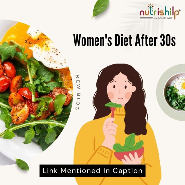 Women’s Diet After 30s: Essential nutrition tips and meal ideas for maintaining health and vitality in your 30s and beyond.