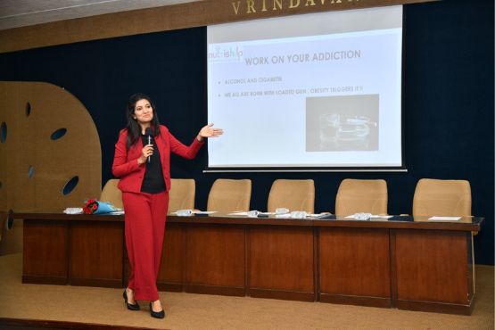 Speech delivered by Shilpi Goel at Vrindavan hall, Raipur