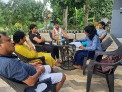 Participants at Wellness retreat, Raipur by Nutrishilp Team